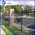 Quality Products 2.1*2.4m spear top tubular steel fencing for garden security